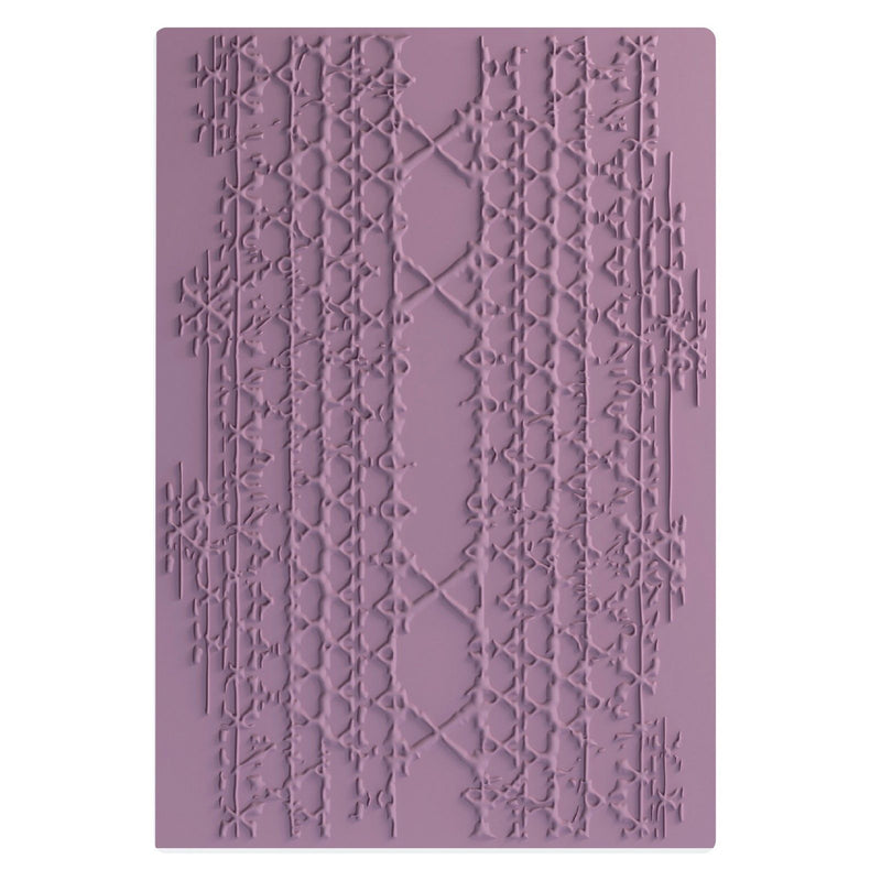 Afbeelding laden in galerijviewer, Sizzix • 3-d textured impressions embossing folder magic mesh by seth apter