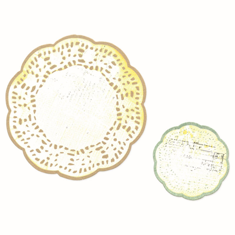Afbeelding laden in galerijviewer, Sizzix • thinlits die set 4pcs doily duo by 49 market