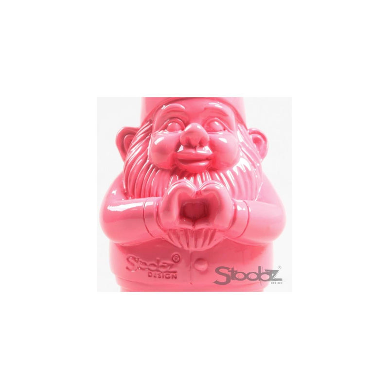 Afbeelding laden in galerijviewer, Stoobz design kabouter met hart 20cm fuchsia
