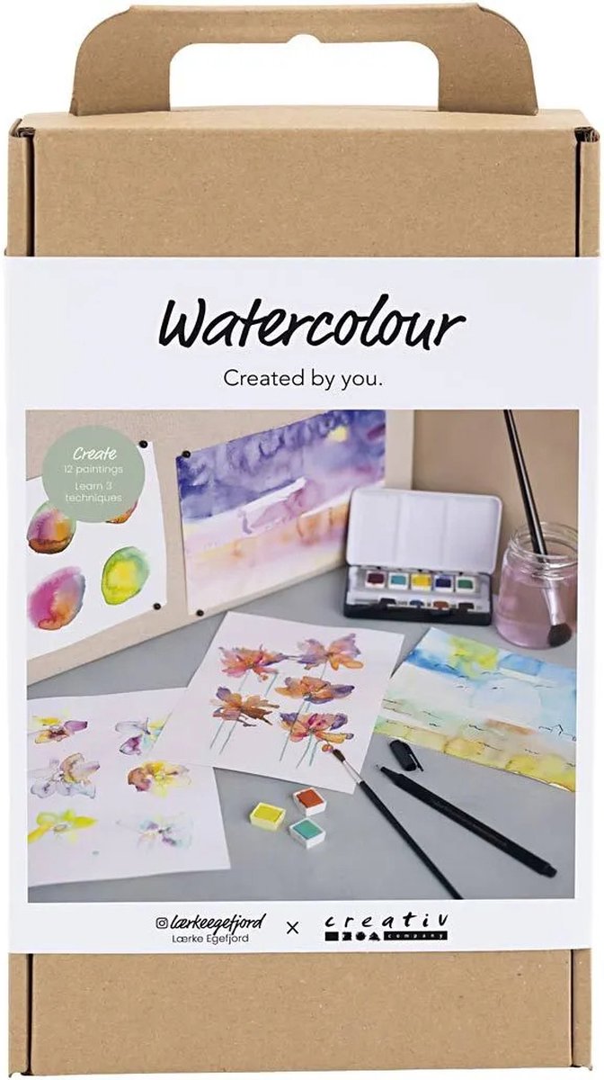 Afbeelding laden in galerijviewer, Creativ company hobbyset aquarel