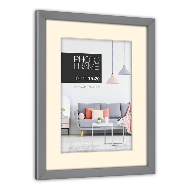 Afbeelding laden in galerijviewer, Zep fotolijst np29g edison grey 21x29,7 cm