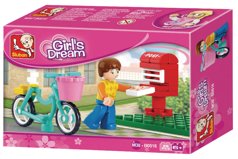 Afbeelding laden in galerijviewer, Sluban m38-b0516 girls dream brievenbus