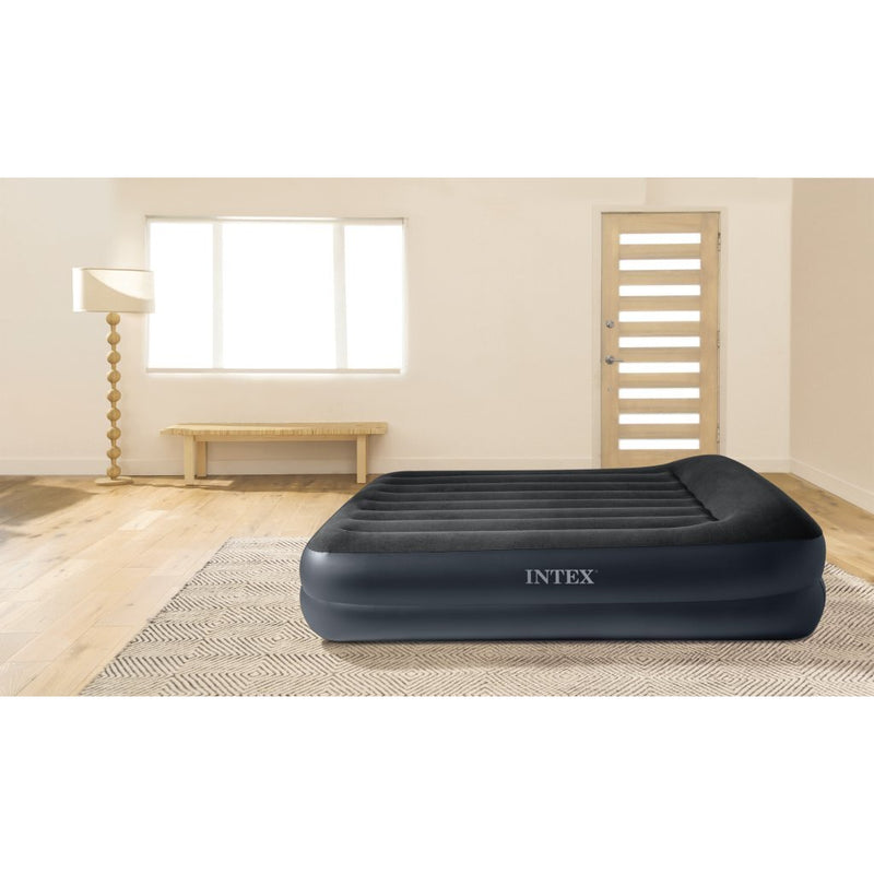 Afbeelding laden in galerijviewer, Intex - Pillow Rest Raised luchtbed - tweepersoons