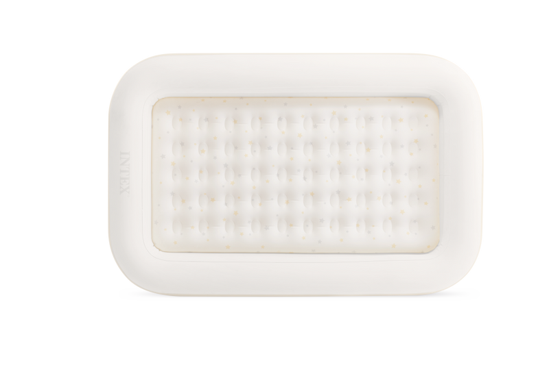 Afbeelding laden in galerijviewer, Intex 66811np kidz travel bed met handpomp wit