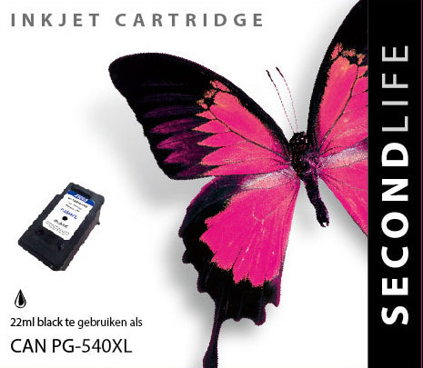 Afbeelding laden in galerijviewer, Kangaro sl-11011171 cartridge secondlife canon pg 540 xl zwart