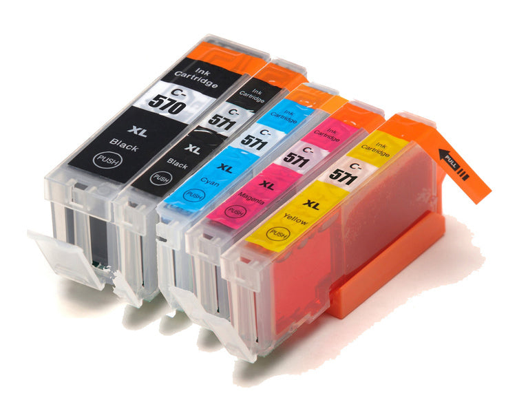 Afbeelding laden in galerijviewer, Kangaro sl-11011239 cartridge secondlife canon multipack 570 571 serie