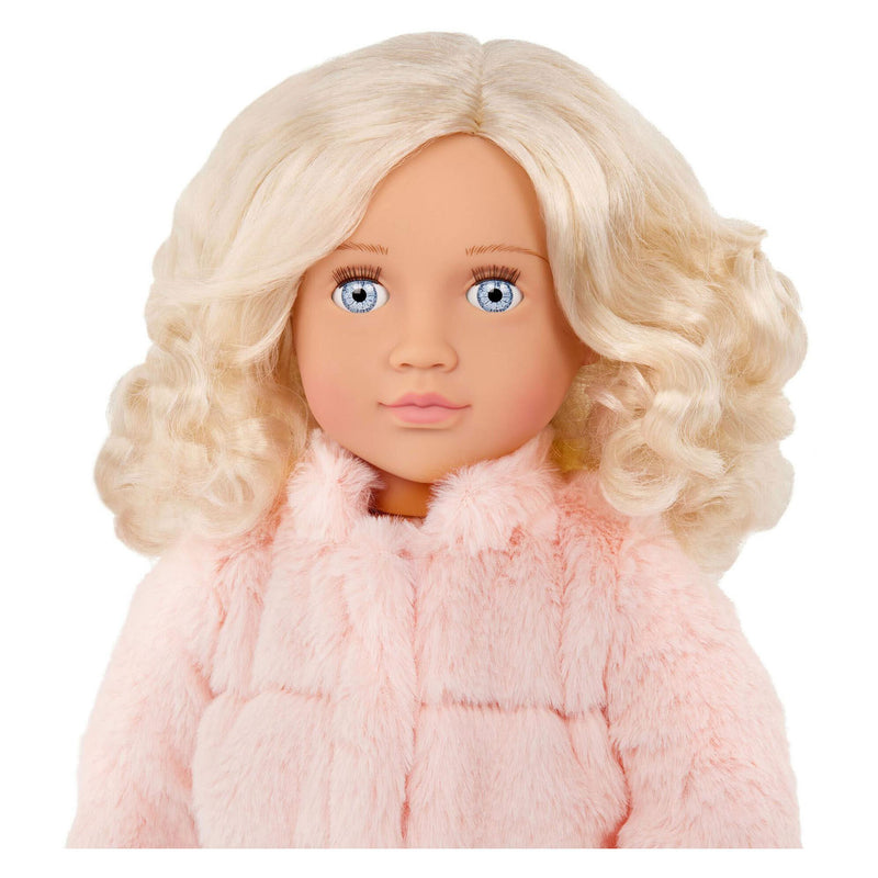 Afbeelding laden in galerijviewer, Our generation ava pop met bontjas - 46cm