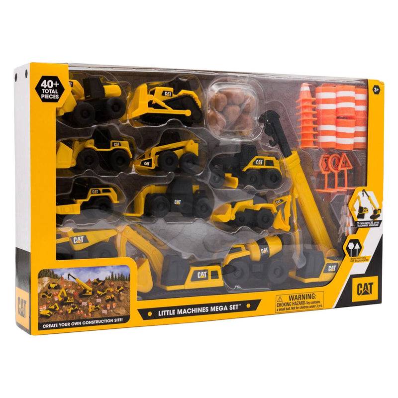 Afbeelding laden in galerijviewer, Cat little machines mega set bouwvoertuigen - 40dlg.