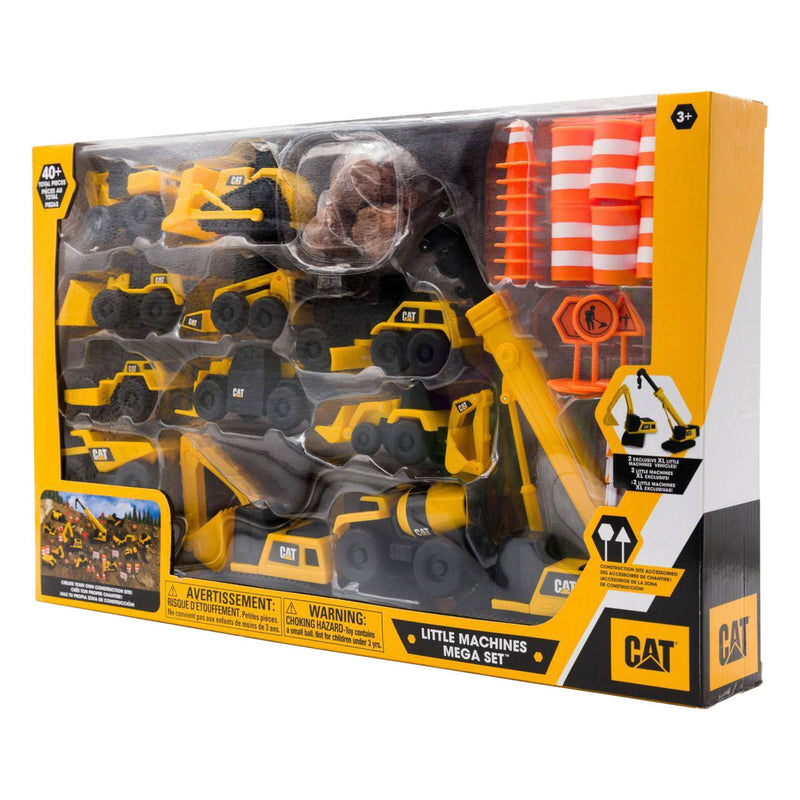 Afbeelding laden in galerijviewer, Cat little machines mega set bouwvoertuigen - 40dlg.
