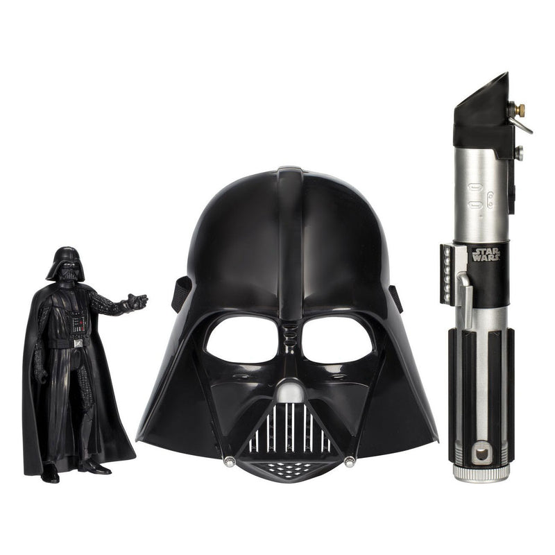 Afbeelding laden in galerijviewer, Hasbro star wars darth vader set - zwaard met masker