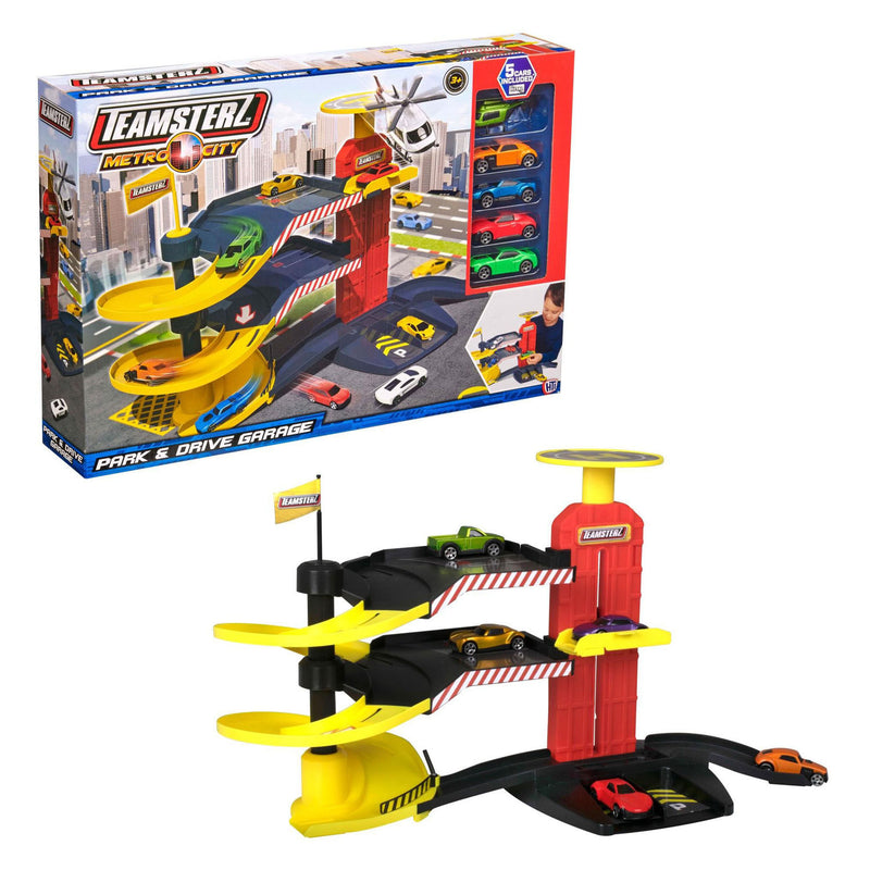 Afbeelding laden in galerijviewer, Ty teamsterz ci park drive garage met 5 auto's