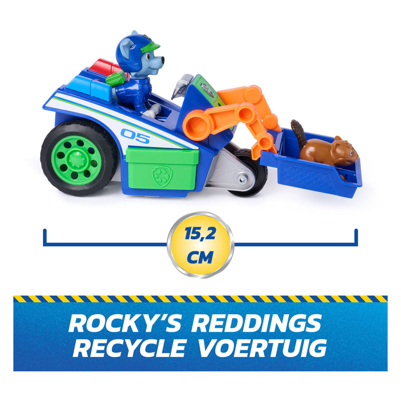 Afbeelding laden in galerijviewer, Paw patrol search rescue vehicle rocky | 2 stuks
