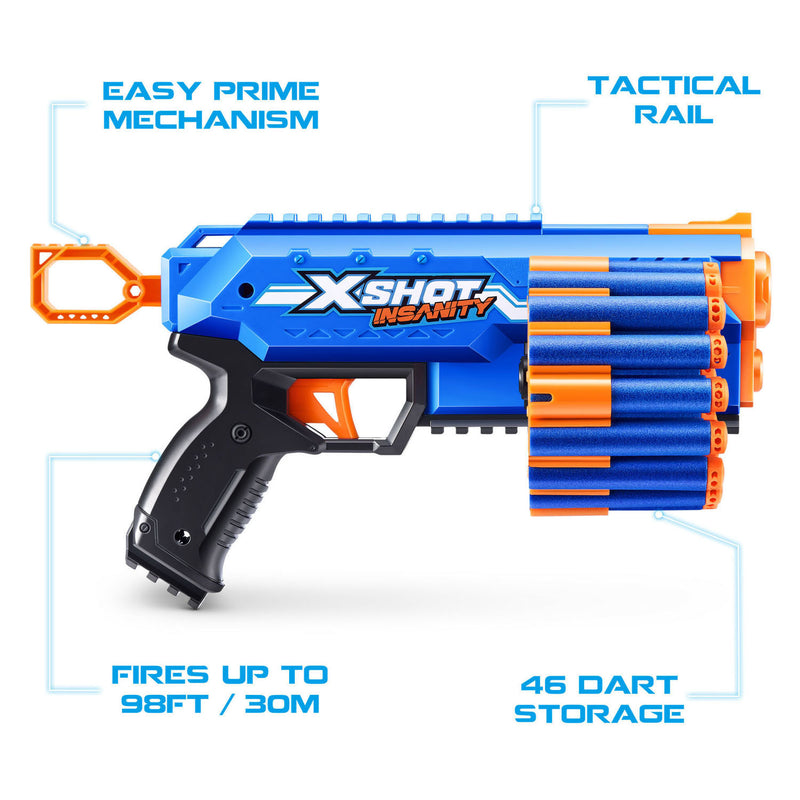 Afbeelding laden in galerijviewer, Zuru x-shot insanity manic - 24 darts