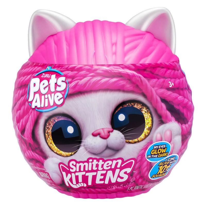 Afbeelding laden in galerijviewer, Zuru pets alive smitten kittens interactieve pluche knuffel