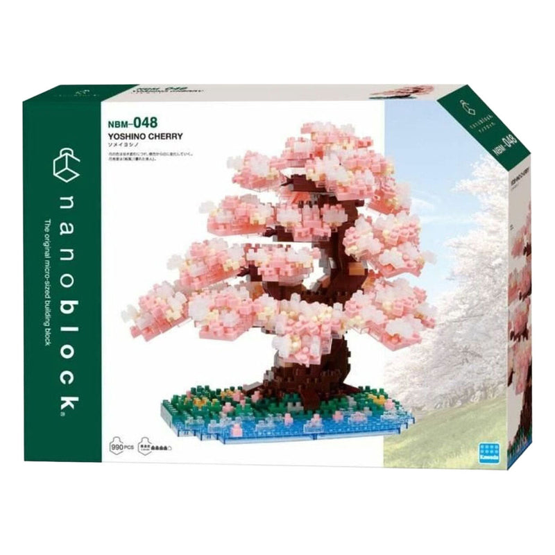 Afbeelding laden in galerijviewer, Bandai nanoblock bouwset luxe kersenbloesemboom - 990st.