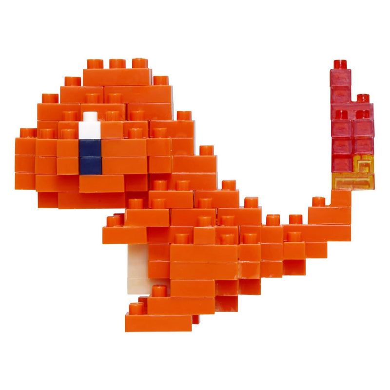 Afbeelding laden in galerijviewer, Bandai nanoblock bouwset pokémon charmander - 120st.