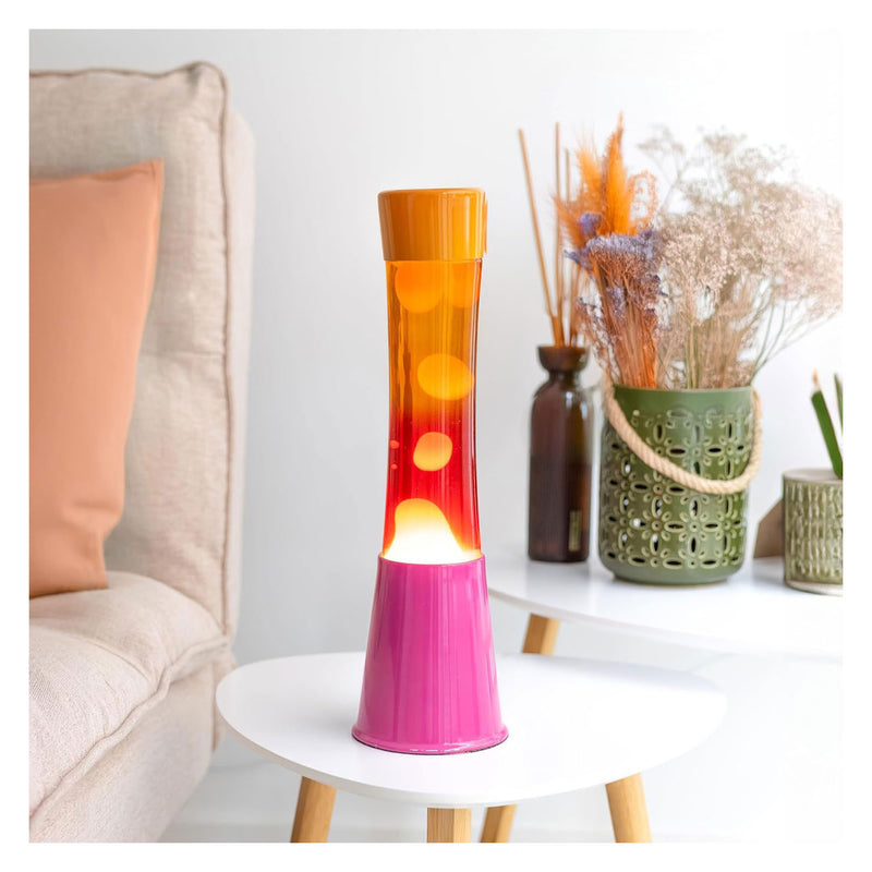 Afbeelding laden in galerijviewer, Fisura lavalamp tower gradient roos oranje