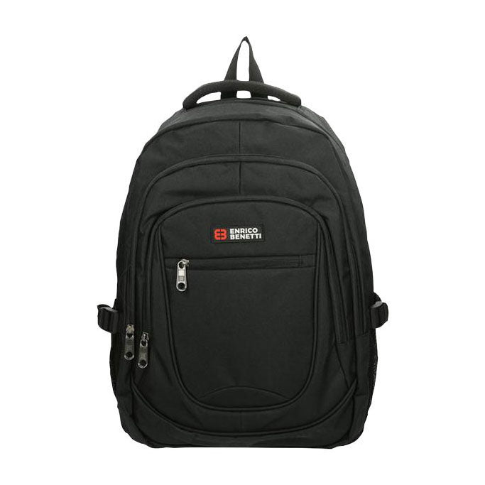 Afbeelding laden in galerijviewer, Enrico benetti rugzak hamburg zwart - laptop 17 inch