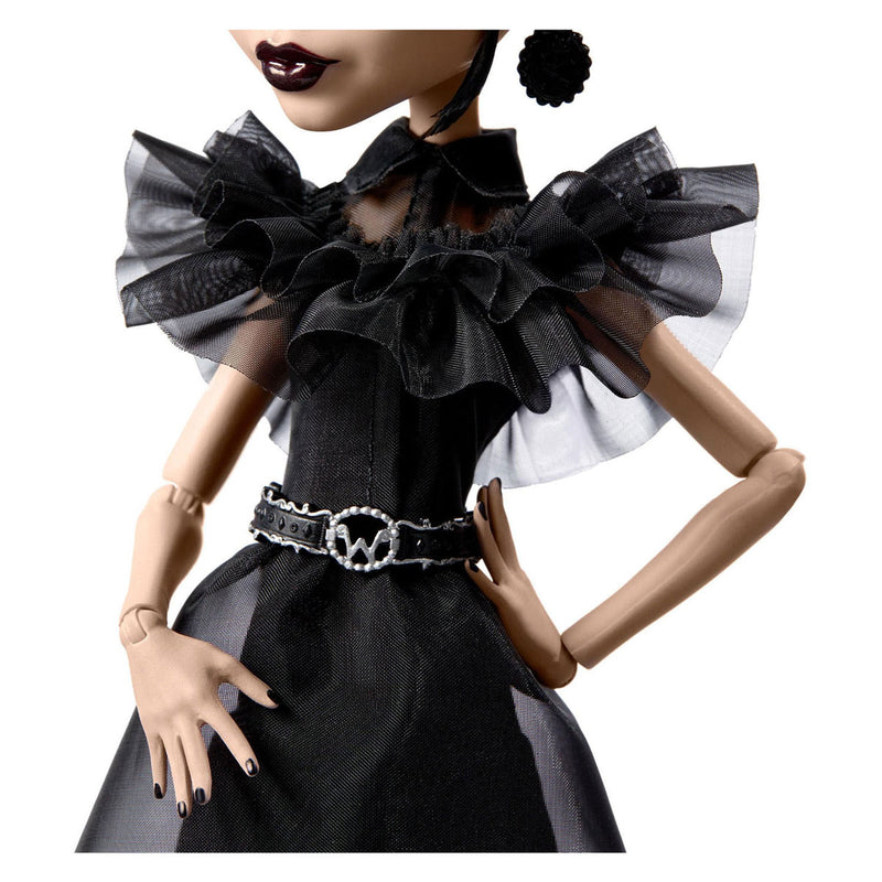 Afbeelding laden in galerijviewer, Mattel monster high wednesday raven dress modepop