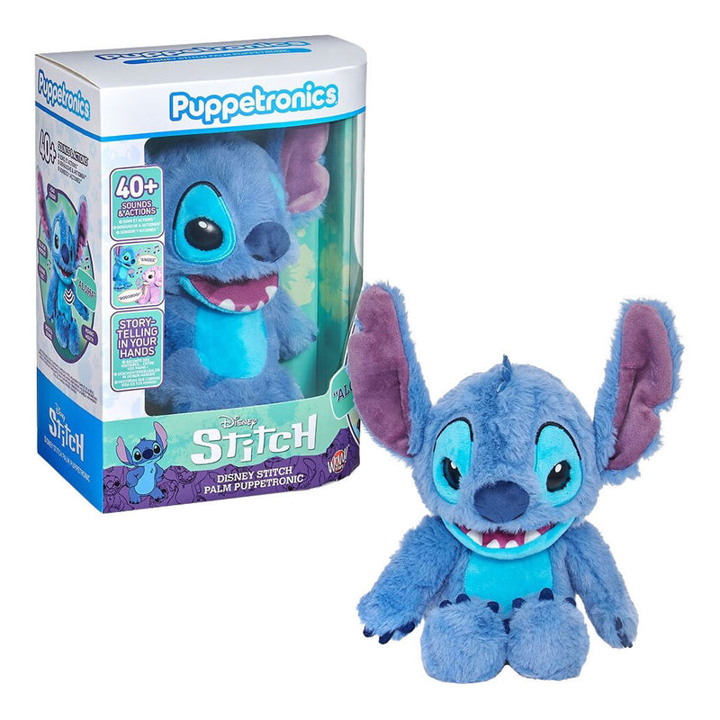 Afbeelding laden in galerijviewer, Disney stitch palm puppetronic interactieve knuffel
