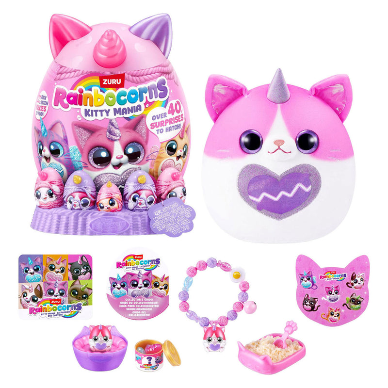 Afbeelding laden in galerijviewer, Zuru rainbocorns eggzania kitty mania verrassingsei