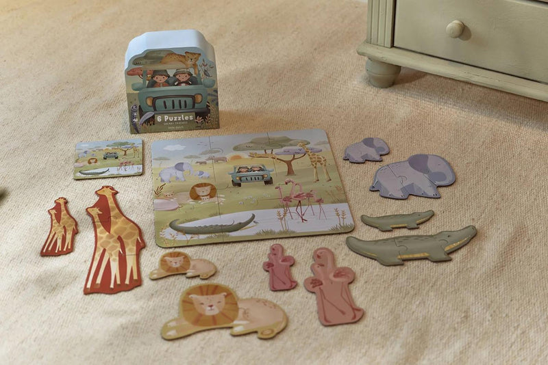 Afbeelding laden in galerijviewer, Little dutch safari friends puzzel fsc