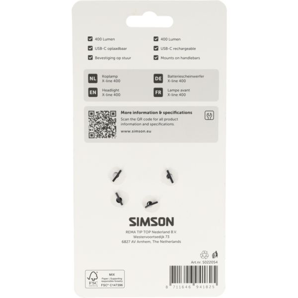 Afbeelding laden in galerijviewer, Simson koplamp aurora x-line 400