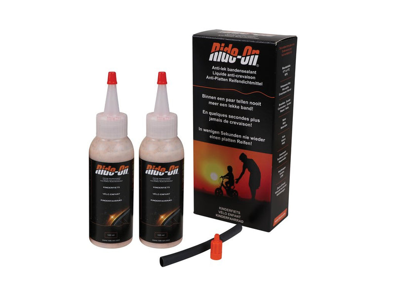 Afbeelding laden in galerijviewer, Ride-on bandensealant voor kinderfiets - 2 x 100ml