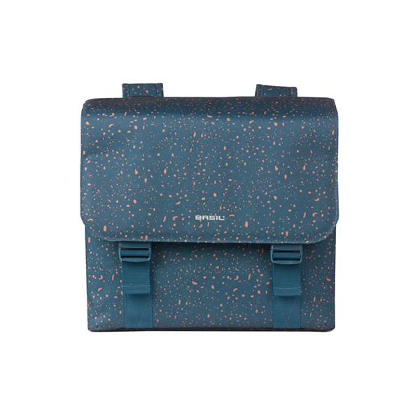Afbeelding laden in galerijviewer, Basil dubbele fietstas flair 35 liter - navy