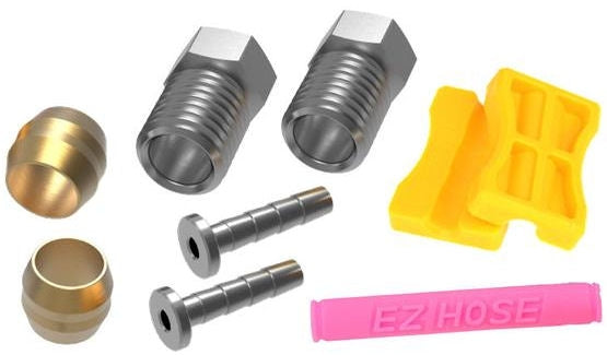 Afbeelding laden in galerijviewer, Ezmtb adapterset voor hydraulische remleiding passend shimano bh59