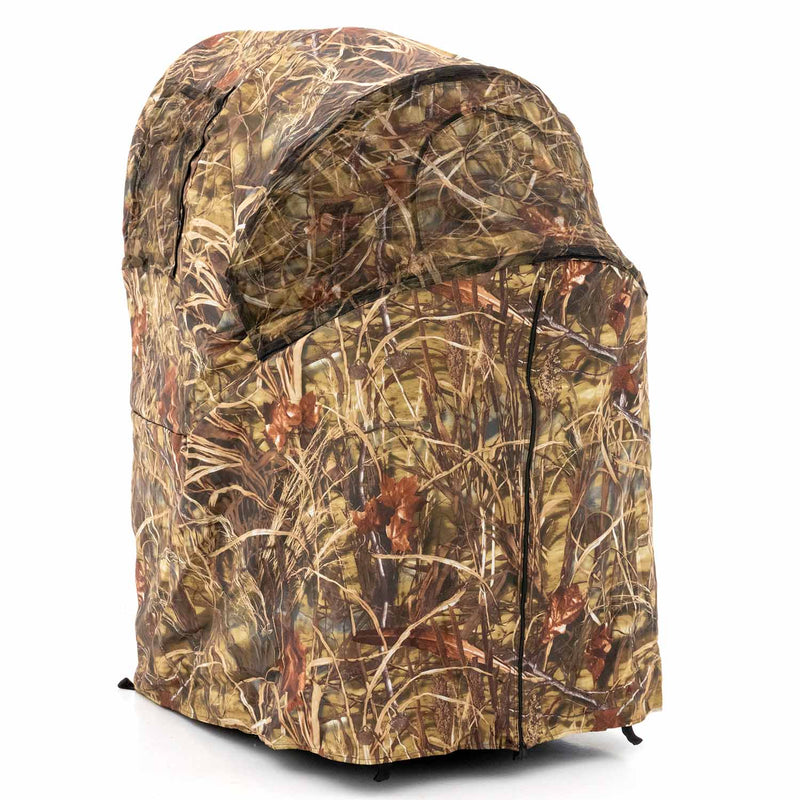 Afbeelding laden in galerijviewer, Stealth gear schuiltent one man chair hide m2 riet