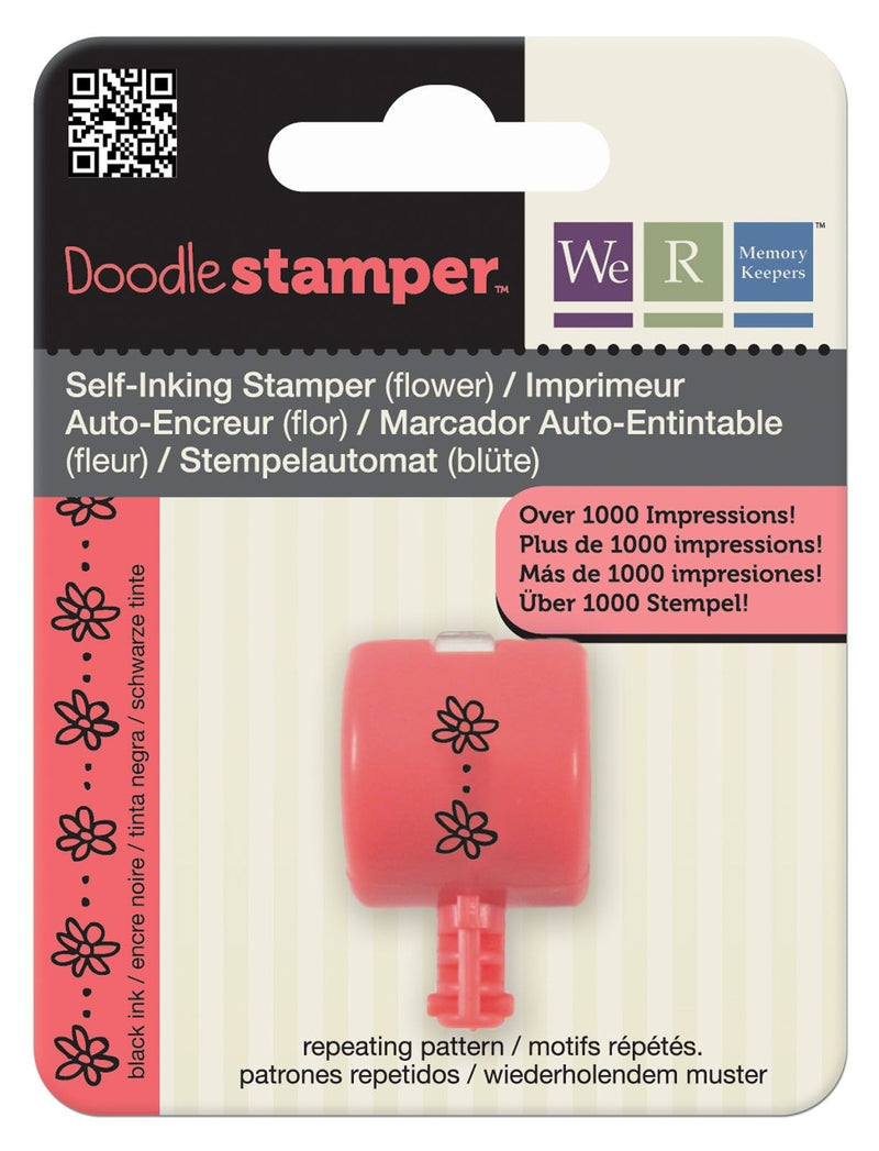 Afbeelding laden in galerijviewer, We r makers • doodle stamper flower