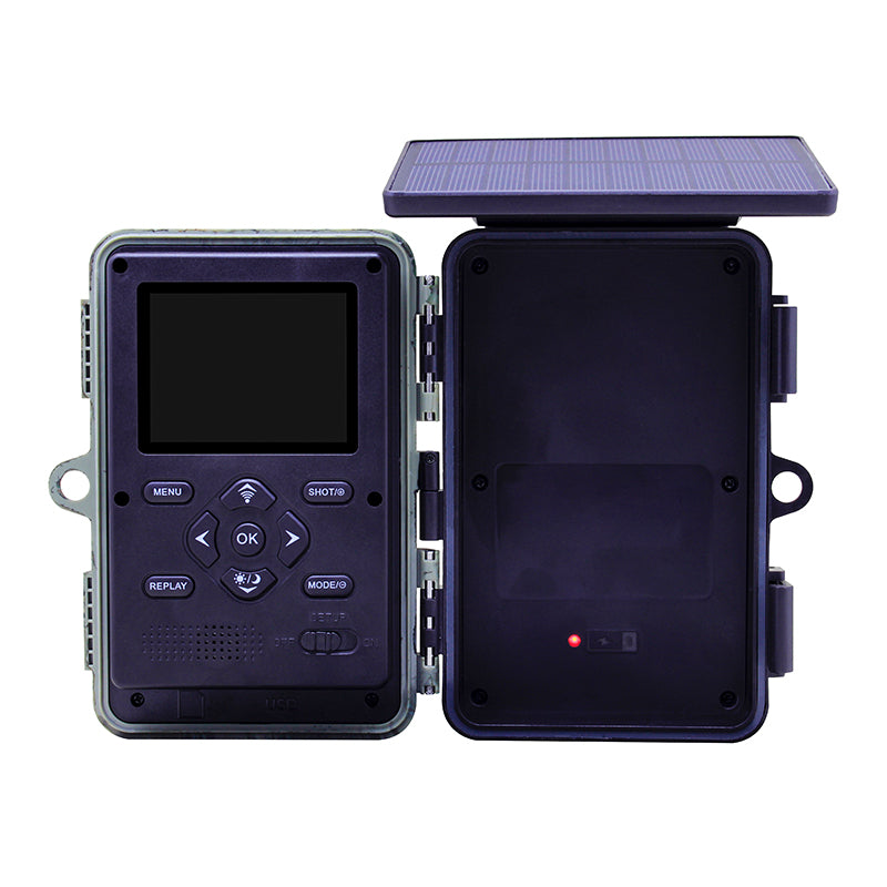 Afbeelding laden in galerijviewer, Stealth gear nightjar dual-cam solar 4k wifi wildcamera