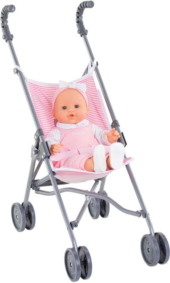 Afbeelding laden in galerijviewer, Corolle mon grand poupon poppenbuggy roze