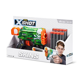 Afbeelding laden in galerijviewer, Zuru x-shot skins menace met 8 darts