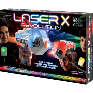 Afbeelding laden in galerijviewer, Laser x revolution - lasergame set voor kinderen - met 2 laserguns en 2 vesten