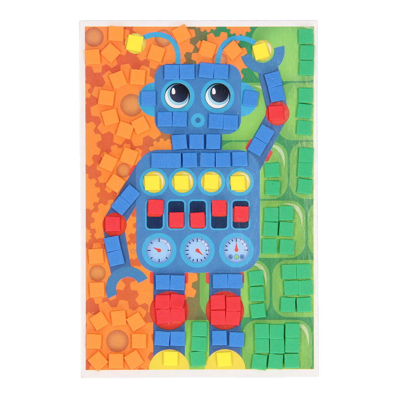 Afbeelding laden in galerijviewer, Maak je eigen mozaiek robot