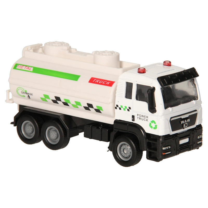 Afbeelding laden in galerijviewer, Die-cast gemeentewerken - recyclewagen