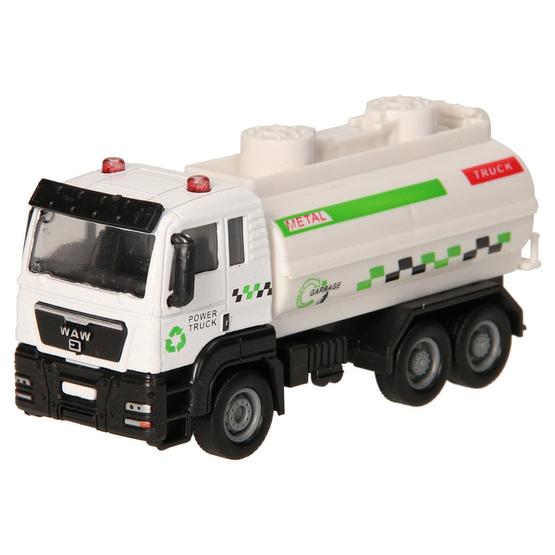 Afbeelding laden in galerijviewer, Die-cast gemeentewerken - recyclewagen