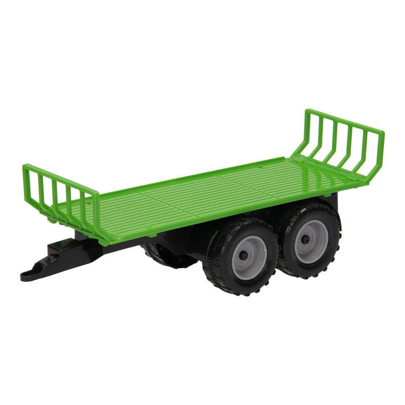 Afbeelding laden in galerijviewer, Tractor met platte kar 1:32