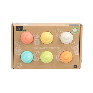 Afbeelding laden in galerijviewer, Jipy bioplastic cupcake vormenstoof | 4 stuks