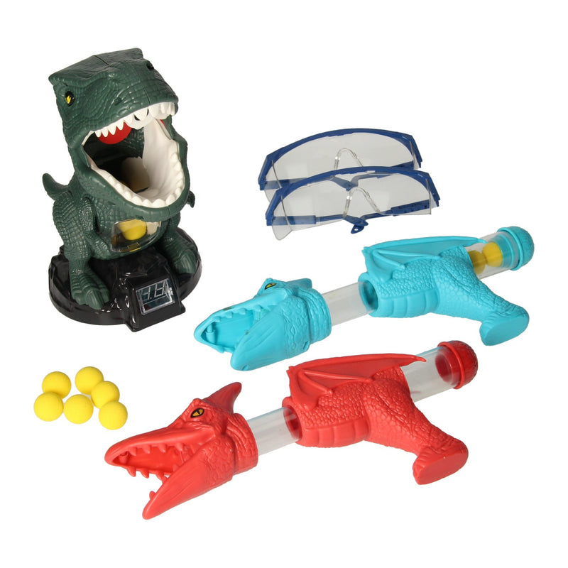Afbeelding laden in galerijviewer, Ballenshooter bewegend dino target