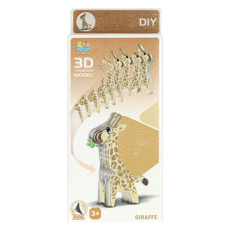 Afbeelding laden in galerijviewer, Lobbes 3d puzzel giraffe, 30st.