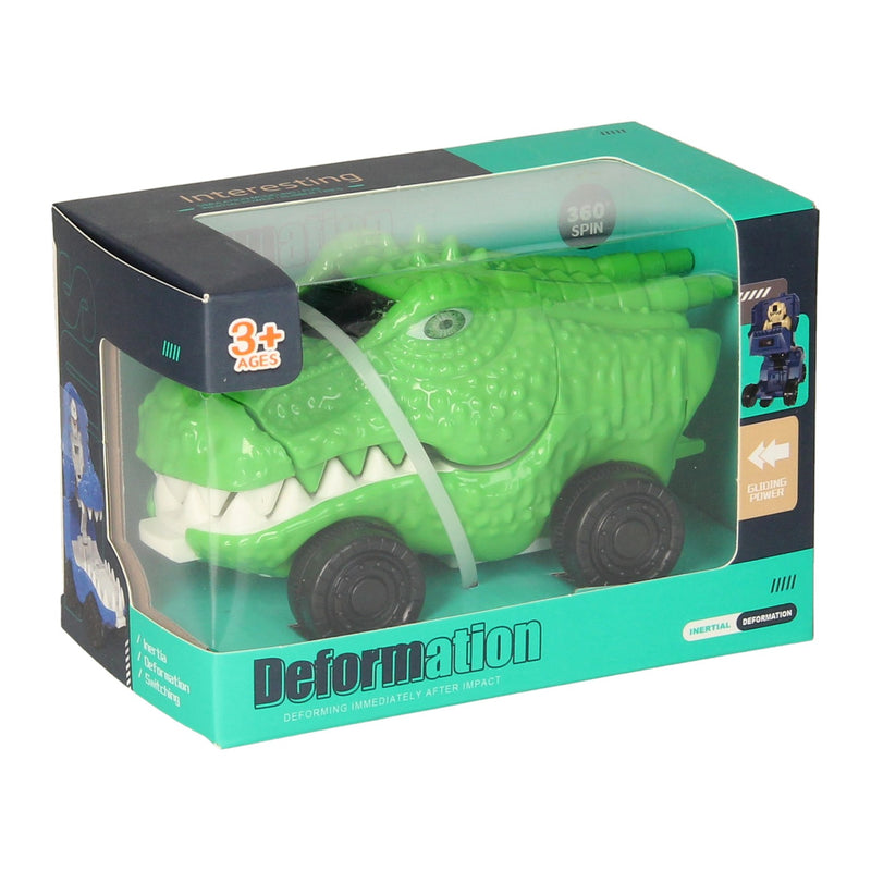 Afbeelding laden in galerijviewer, Dino transformeer spin auto 360