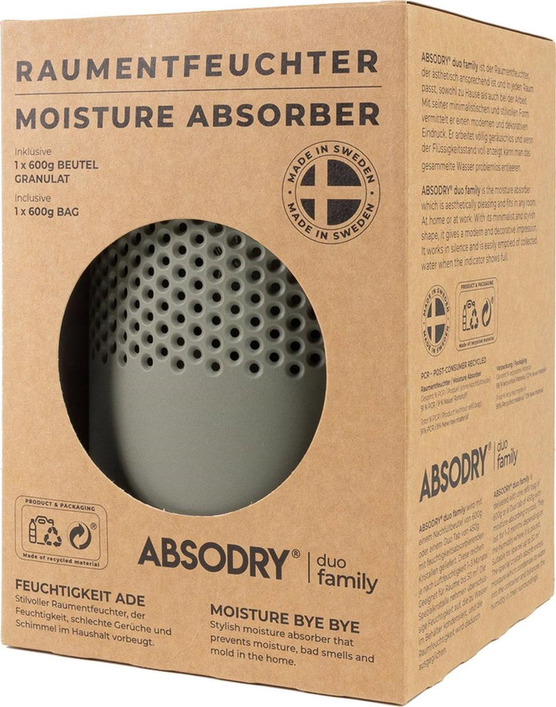 Afbeelding laden in galerijviewer, Absodry duo family bag vochtvanger series 6 green - inclusief 1 vulling