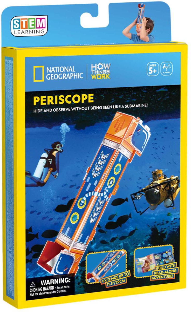 Afbeelding laden in galerijviewer, Cubic fun 3d puzzel national geographic stem periscoop