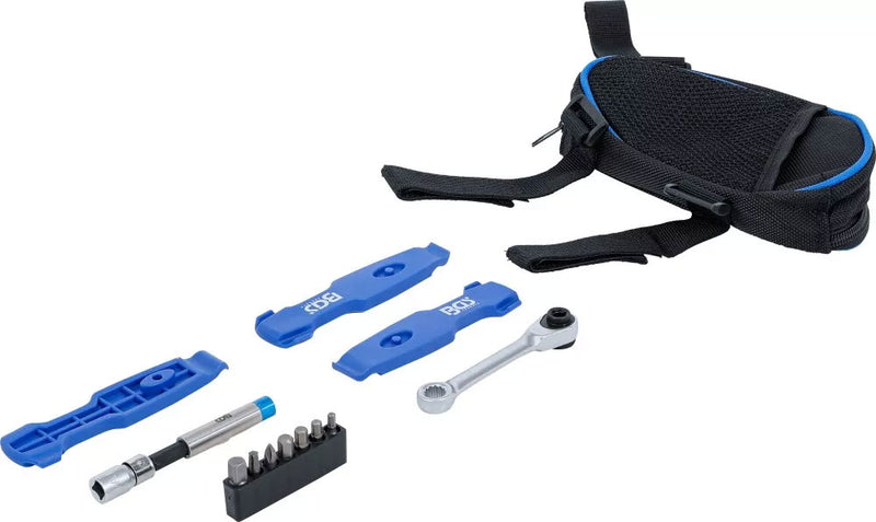 Afbeelding laden in galerijviewer, Bgs technic bicycle tool set with bag 13 pcs.