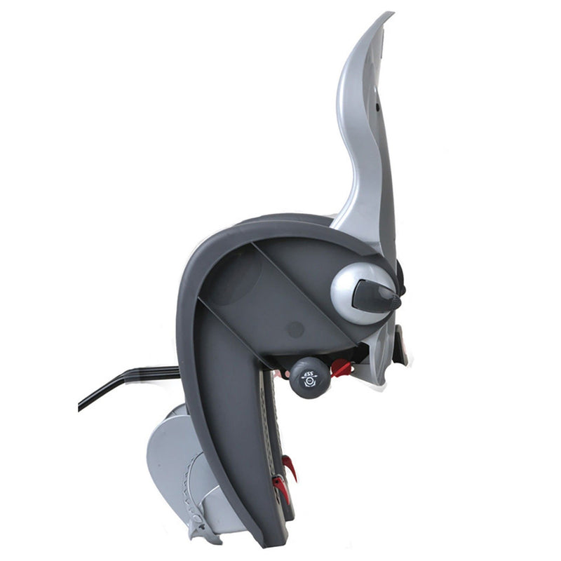 Afbeelding laden in galerijviewer, Polisport kinderzitje achter wallaby-evo deluxe - donkergrijs zilver - met framemontage (ff)