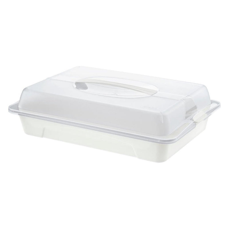 Afbeelding laden in galerijviewer, Rotho fresh partybutler serveertray 43.5x11x29.5 cm wit transparant
