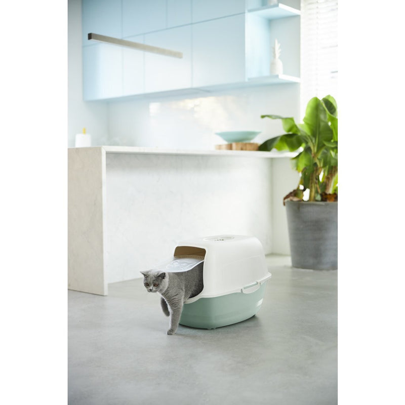 Afbeelding laden in galerijviewer, Rotho bailey kattenbak eco groen zand